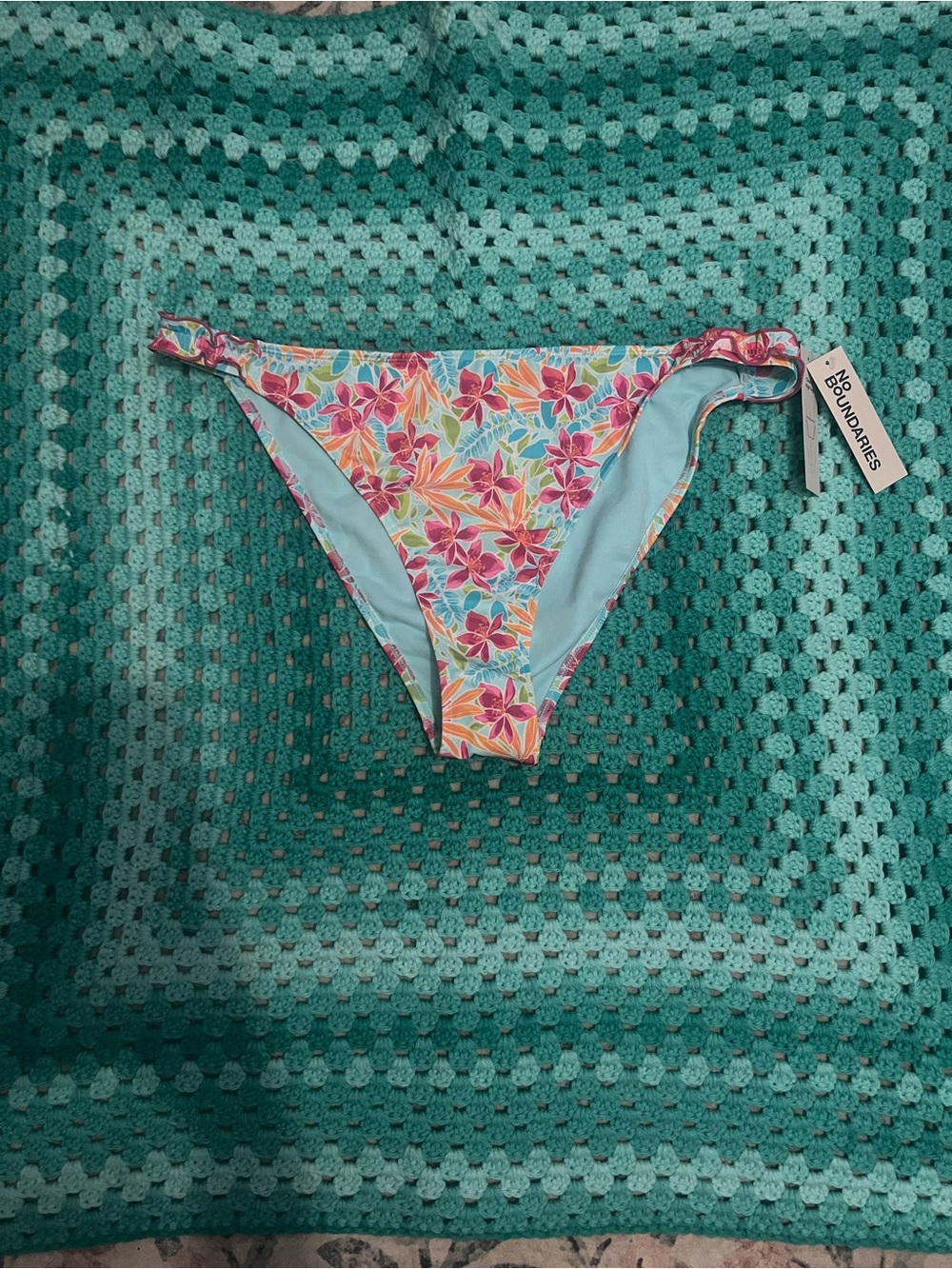 Floral Bikini Bottom - Never Worn!